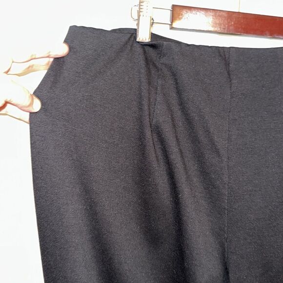 CATO 14/16W Black Knit Elastic Waist Pull On Dress Pants - Picture 5 of 11